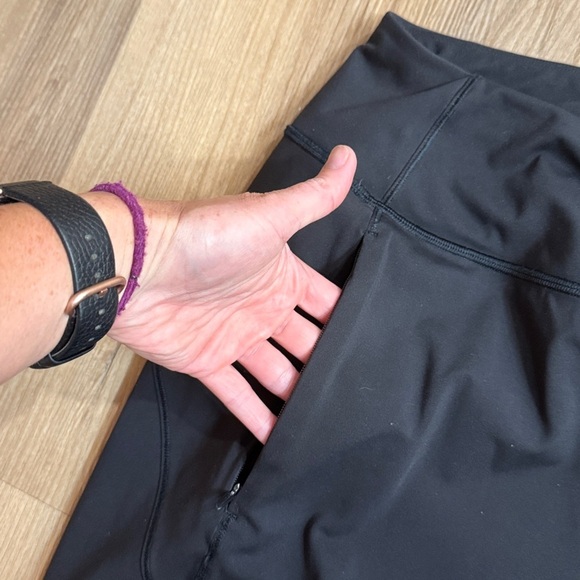 ATHLETA Rainier Mid-Rise Jogger Black Athletic Pants Leggings #488459 Size 2X - Picture 6 of 8